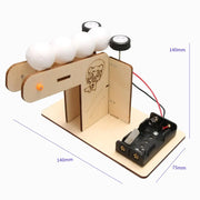 Electric Ball Pitching Machine - Advanced STEM Toy for Kids Age 4 and Up