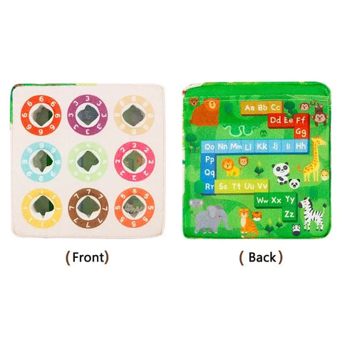Baby Pulling Radish Games Cartoon Plush Toys Color Learning Educational Sensory Toys Parent-child Interaction Children Xmas Gift