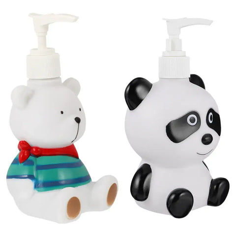 Press Bottle Body Wash Kitchen Soap Dispenser Shampoo Bottles Refillable Lotion Pump Hand Liquid Kids