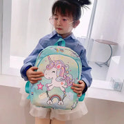 Children Backpack Cartoon Unicorn Pattern Baby Cute Kindergarten Schoolbag Waterproof Kids Bags Boys Girls Backpacks