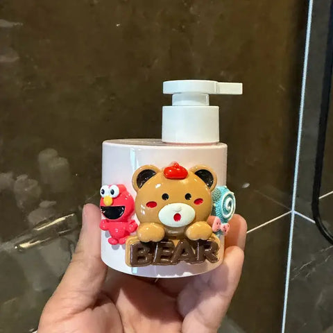 Cute Hello Kitty Hand Sanitizer Bottle Kawaii Anime Shampoo Emulsion Shower Gel Sub Bottling Bottles Cartoon Empties Bottle Gift